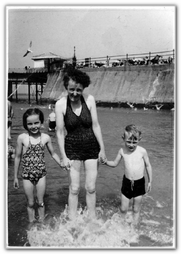 Aunty Lilly with Cousin Barry